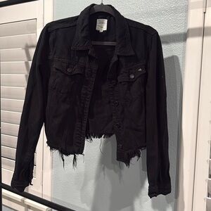 Fringy Cropped Jacket